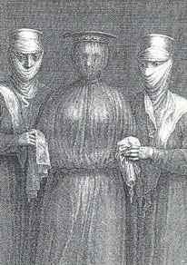 Mujer armenia conducida al matrimonio. An�nimo, 1714